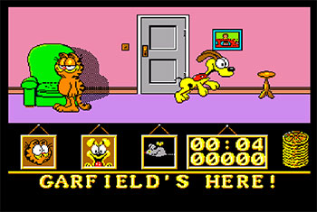 Pantallazo del juego online Garfield Big Fat Hairy Deal (AMIGA)