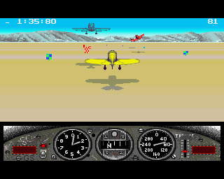 Pantallazo del juego online Gee Bee Air Rally (AMIGA)