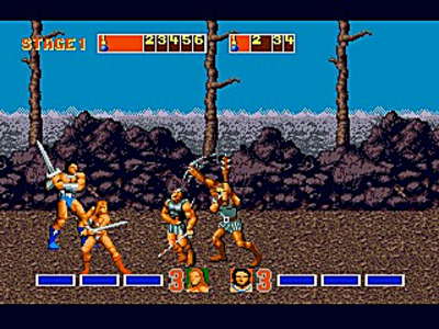 Pantallazo del juego online Golden Axe (AMIGA)