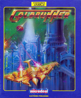 Carátula del juego Goldrunner (AMIGA)