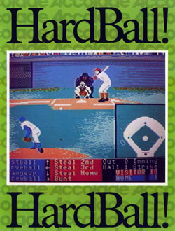 Carátula del juego Hardball (AMIGA)