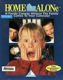 Carátula del juego Home Alone (AMIGA)