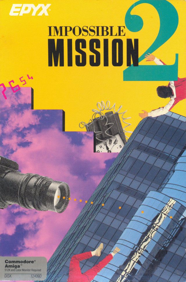 Carátula del juego Impossible Mission II (AMIGA)