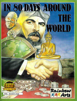 Carátula del juego In 80 Days Around the World (AMIGA)