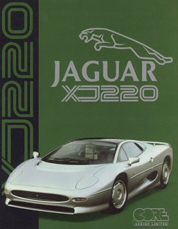 Carátula del juego Jaguar XJ220 (AMIGA)