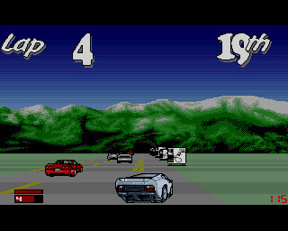 Pantallazo del juego online Jaguar XJ220 (AMIGA)