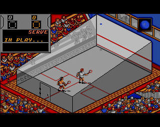 Pantallazo del juego online Jahangir Khan's World Championship Squash (AMIGA)