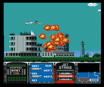 Pantallazo del juego online Jetstrike (AMIGA)