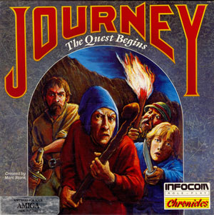 Carátula del juego Journey The Quest Begins (AMIGA)