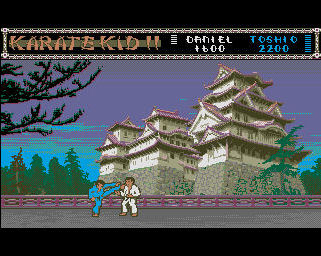 Pantallazo del juego online The Karate Kid Part II (AMIGA)