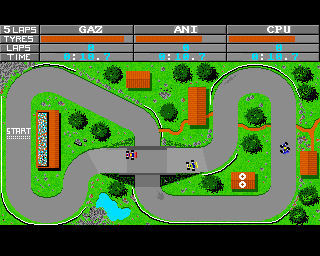 Pantallazo del juego online Karting Grand Prix (AMIGA)