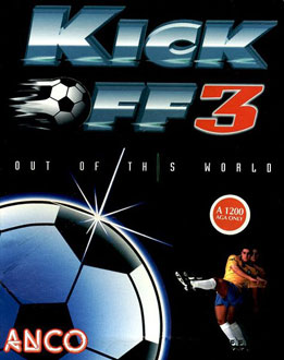 Carátula del juego Kick Off 3 Out Of This World (AMIGA)