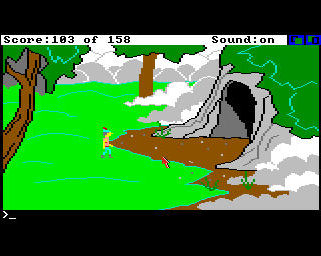 Pantallazo del juego online King's Quest Quest For The Crown (AMIGA)