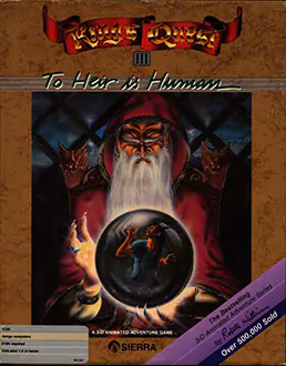 Portada de la descarga de King’s Quest III: To Heir Is Human