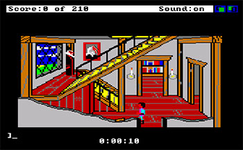 Pantallazo del juego online King's Quest III To Heir Is Human (AMIGA)