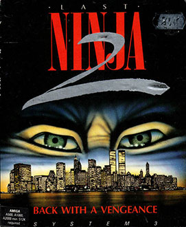 Carátula del juego Last Ninja 2 Back With A Vengeance (AMIGA)