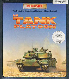 Carátula del juego M1 Tank Platoon (AMIGA)