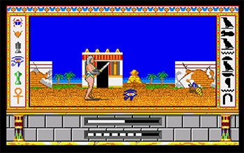 Pantallazo del juego online Mafdet And The Book Of The Dead (AMIGA)