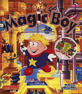 Carátula del juego Magic Boy (AMIGA)