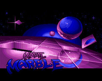 Carátula del juego Magic Marble (AMIGA)