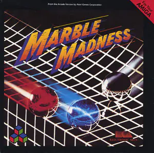 Portada de la descarga de Marble Madness