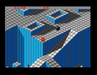 Pantallazo del juego online Marble Madness (AMIGA)