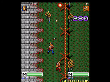 Pantallazo del juego online Mercs (AMIGA)