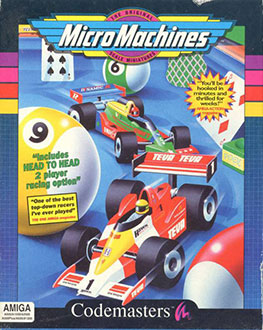 Carátula del juego Micro Machines (Amiga)