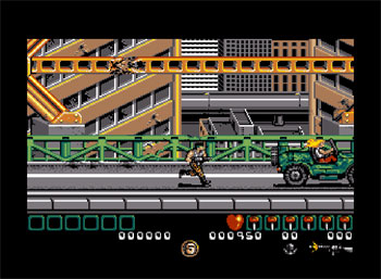 Pantallazo del juego online Midnight Resistance (AMIGA)