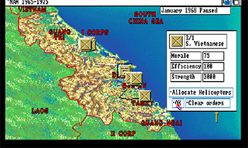 Pantallazo del juego online Nam 1965-1975 (AMIGA)