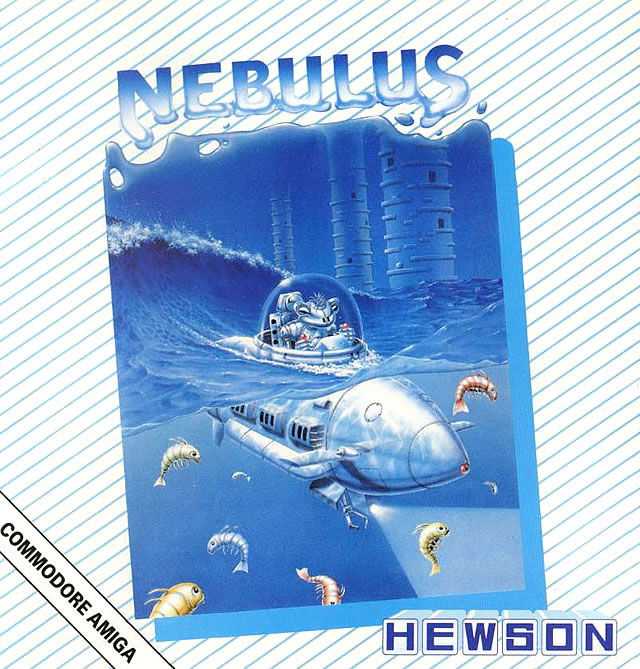 Carátula del juego Nebulus (AMIGA)