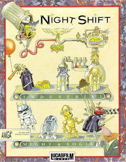 Carátula del juego Night Shift (AMIGA)