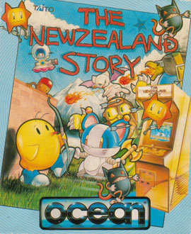 Carátula del juego The New Zealand Story (AMIGA)