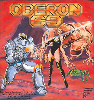 Carátula del juego Oberon 69 (AMIGA)