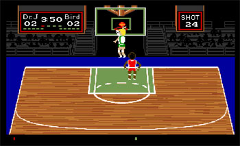 Pantallazo del juego online One on One (AMIGA)