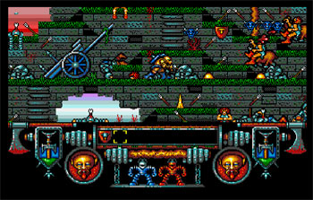 Pantallazo del juego online Onslaught (AMIGA)