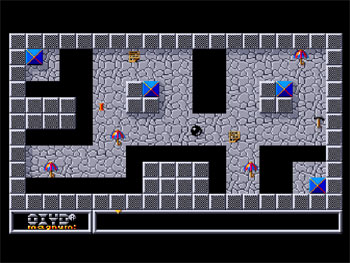 Pantallazo del juego online Oxyd Magnum (AMIGA)