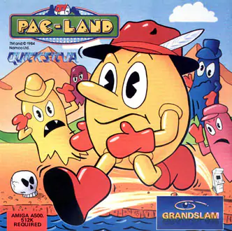 Portada de la descarga de Pac-Land