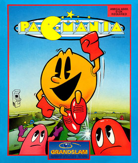 Carátula del juego Pac-Mania (AMIGA)
