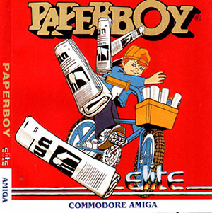 Carátula del juego Paperboy (AMIGA)