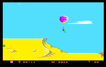 Pantallazo del juego online Paragliding Simulation (AMIGA)