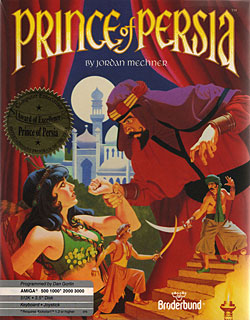 Carátula del juego Prince of Persia (AMIGA)