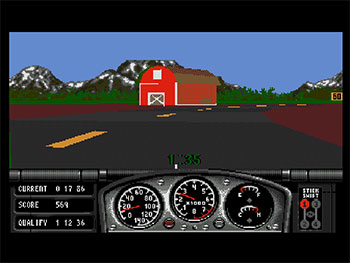 Pantallazo del juego online Race Drivin' (AMIGA)