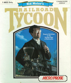 Carátula del juego Railroad Tycoon (AMIGA)
