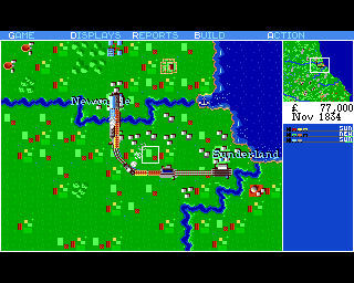 Pantallazo del juego online Railroad Tycoon (AMIGA)