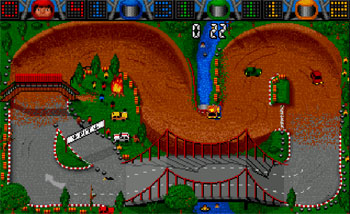 Pantallazo del juego online Rally Cross Challenge (AMIGA)