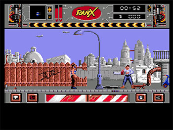 Pantallazo del juego online Ranx The Video Game (AMIGA)