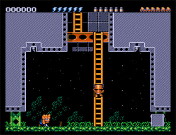 Pantallazo del juego online Rick Dangerous 2 (AMIGA)