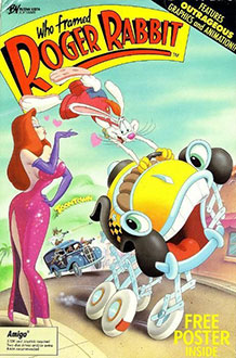 Carátula del juego Who Framed Roger Rabbit (AMIGA)