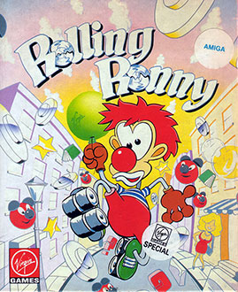 Carátula del juego Rolling Ronny (AMIGA)